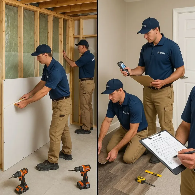 Repairs and Reconstruction process in Draper, UT